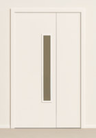 18G Paint Grade Flush FD30 Offset Pair