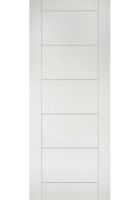 White Primed Seville FD60 Fire Door