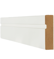 Single Groove White Primed Architrave Pack