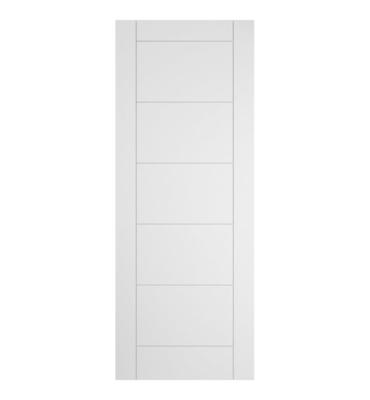 White Primed 5 Panel Ladder FD30 Fire Door