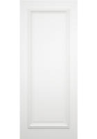 White Primed Blenheim FD30 Fire Door