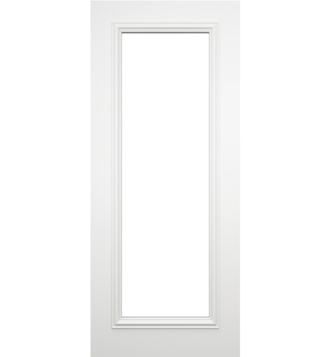 White Primed Blenheim Bevelled Glazed