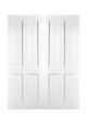 White Primed London Door Pair